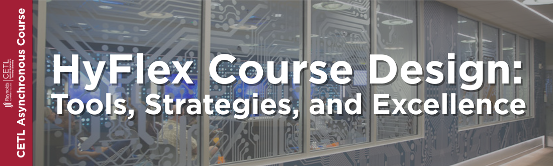 CETL asynchronous course banner
